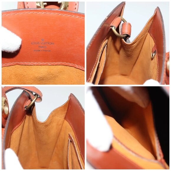 LOUIS VUITTON Epi Cluny Shoulder Bag Brown M52253 LV Auth BA4996 - Picture 15 of 16